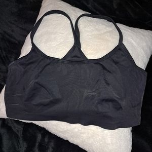 Two lounge bralettes